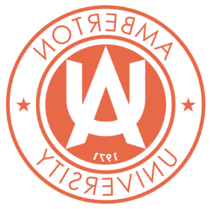 official logo of amberton university